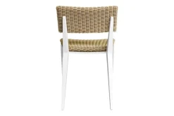 Calbas Outdoor Side Chair In Brown
