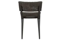 Calbas Outdoor Side Chair In Brown