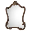 Calla Accent Mirror In Brown