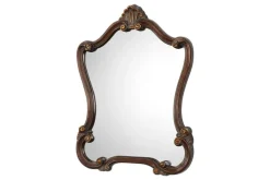 Calla Accent Mirror In Brown
