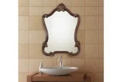 Calla Accent Mirror In Brown