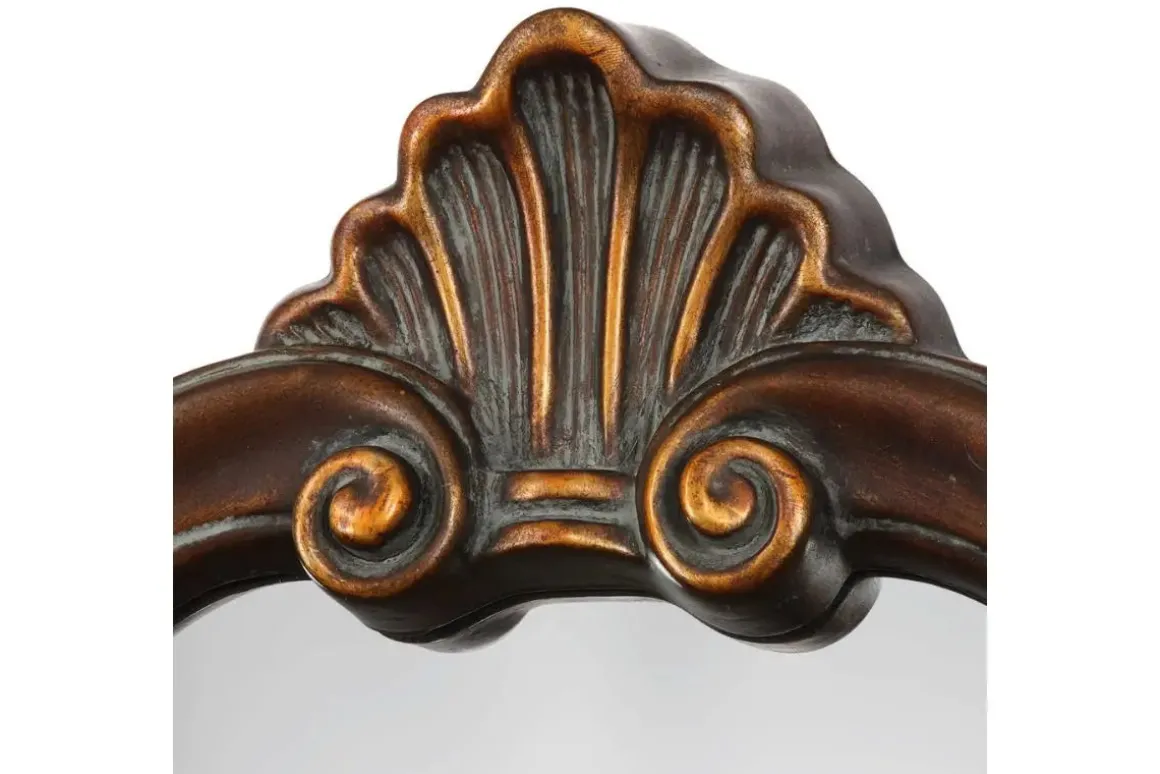 Calla Accent Mirror In Brown