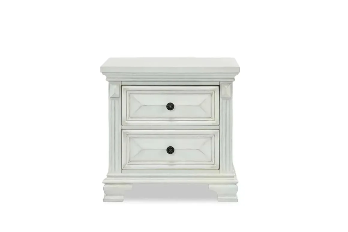 Calloway Nightstand In White