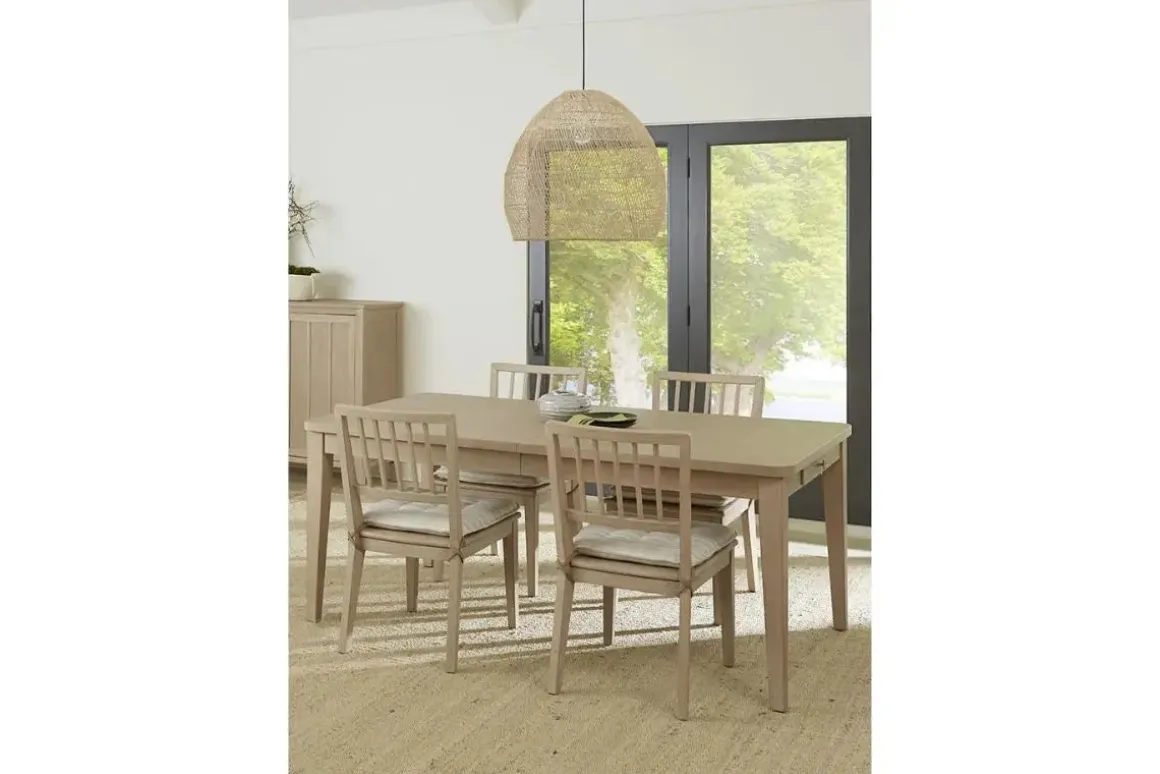 Camden Dining Table & 4 Chairs In Chai