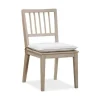 Camden Side Chair With Removable Cushion In Chai, Set Of 2