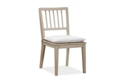 Camden Side Chair With Removable Cushion In Chai, Set Of 2