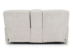 Cannes 3 Power Theater Console Loveseat W/ Immersive Sound In Jumbo Bark