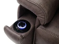 Cannes 3 Power Theater Recliner W/ Immersive Sound In Jumbo Bark