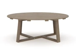 Carezza Outdoor Coffee Table In Brown