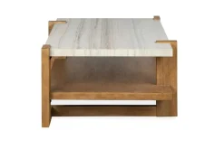 Carrington Coffee Table In Honey Wheat