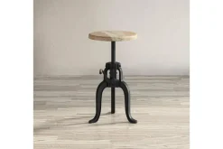 Carter Crank Accent Table In Natural