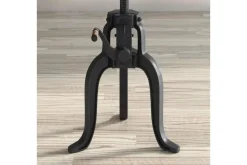 Carter Crank Accent Table In Natural