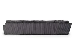 Casper 4 Piece Sofa Chaise Sectional In Pony Slate, Left Facing