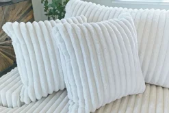 Casper 4 Piece Sofa Chaise Sectional In Pony Slate, Left Facing