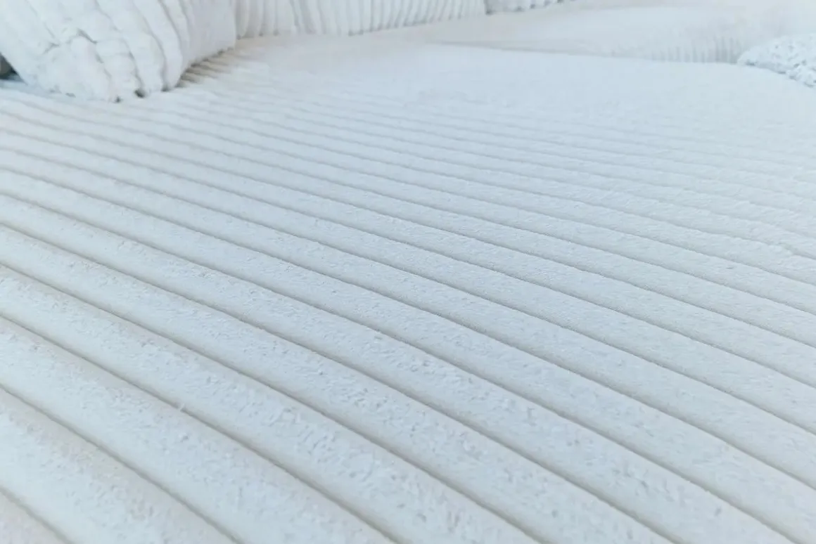 Casper 4 Piece Xl Loveseat Chaise Sectional In Pony Slate, Left Facing