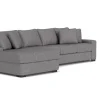 Casper Crypton Performance Xl Sofa Chaise Sectional In Custom, Left Facing