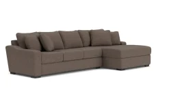 Casper Crypton Performance Xl Sofa Chaise Sectional In Custom, Left Facing