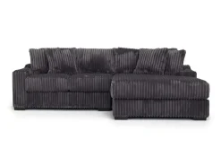Casper Sofa Chaise In Pony Slate, Left Facing