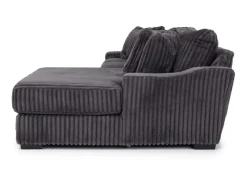 Casper Sofa Chaise In Pony Slate, Left Facing