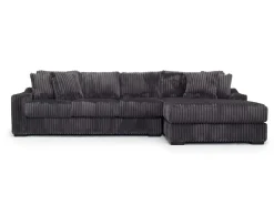 Casper Xl Sofa Chaise In Pony Slate, Left Facing