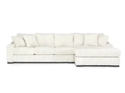 Casper Xl Sofa Chaise In Pony Slate, Left Facing