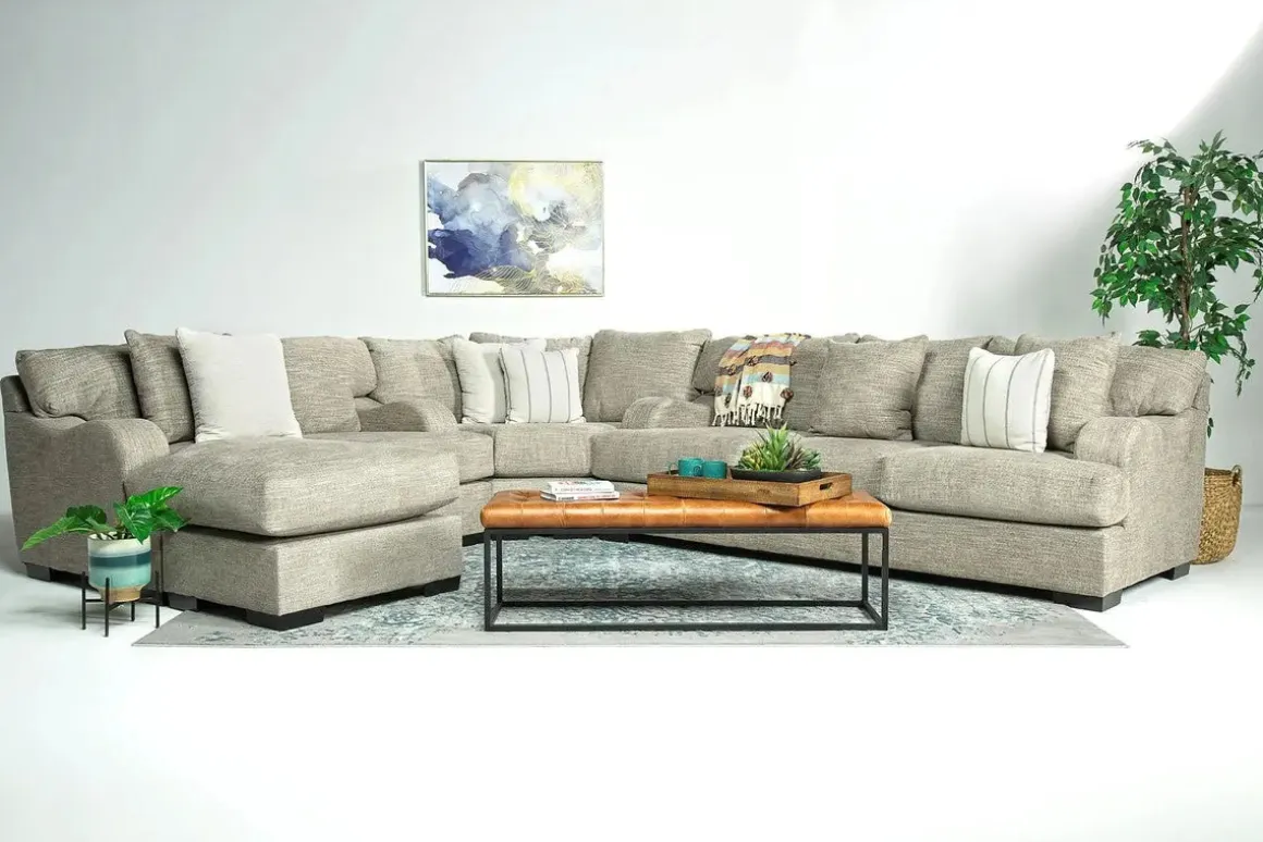 Catamaran 3 Piece Reversible Chaise Sectional - Custom Order