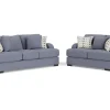 Catamaran Crypton Performance Sofa & Loveseat In Custom
