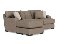 Catamaran Reversible Sofa Chaise In Coconut Stone