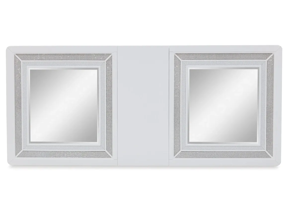 Chalanna Dining Table & 6 Chairs In White