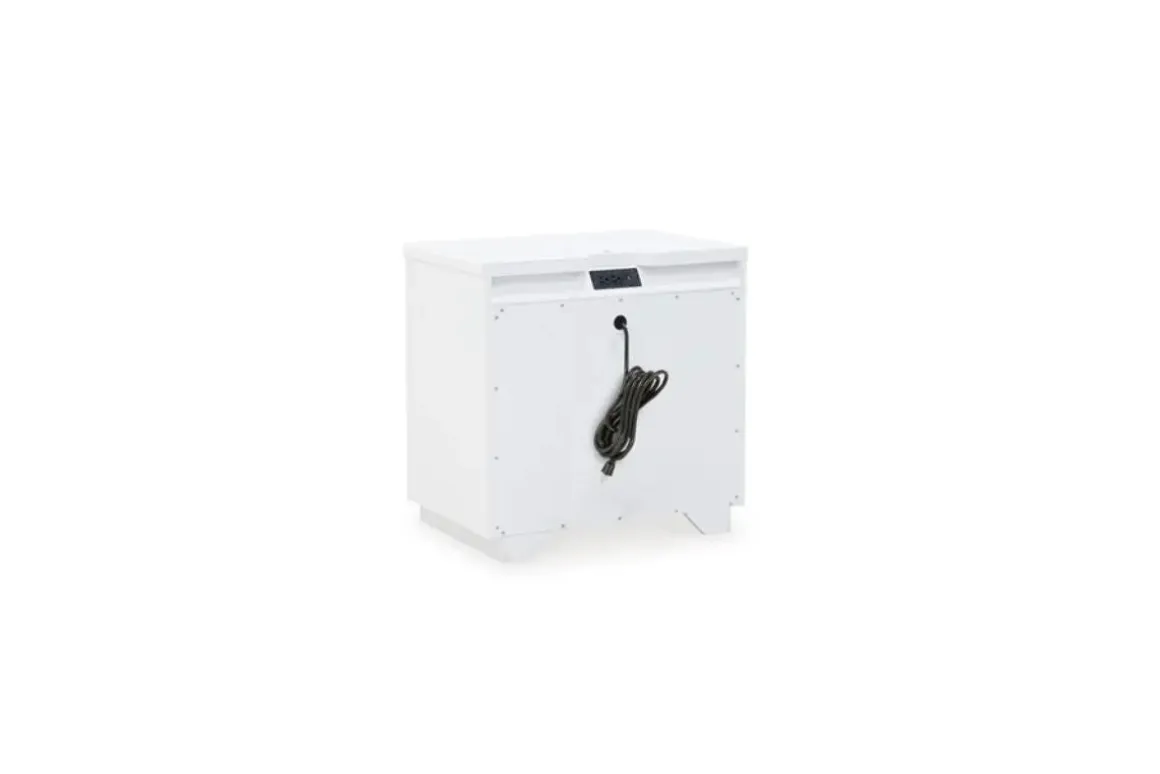 Chalanna Nightstand In White
