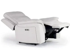 Chanell 2 Power Recliner In New Nappa Gray