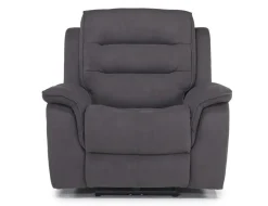 Chanell 2 Power Recliner In New Nappa Gray