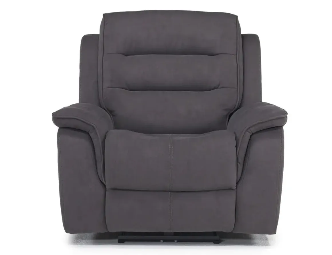 Chanell 2 Power Recliner In New Nappa Gray