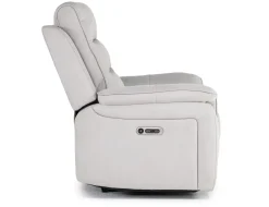 Chanell 2 Power Recliner In New Nappa Gray