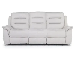 Chanell 2 Power Sofa In New Nappa Gray