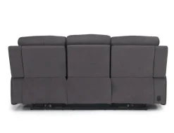 Chanell 2 Power Sofa In New Nappa Gray