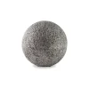 Chanlow Small Round Sculpture In Gray