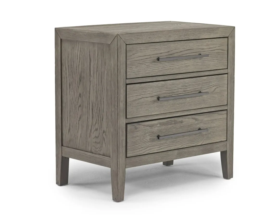 Chloe Nightstand In Gray