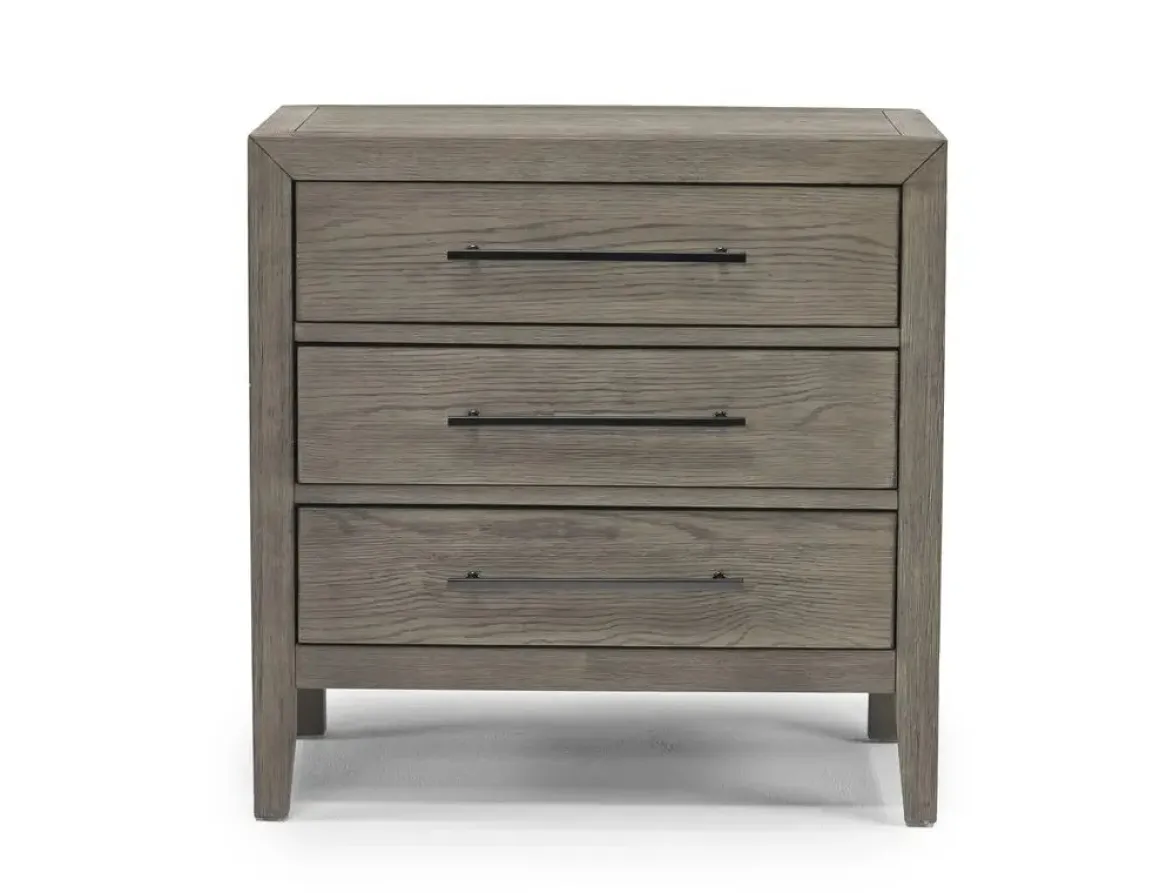 Chloe Nightstand In Gray