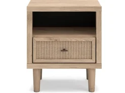 Cielden Nightstand In Tan
