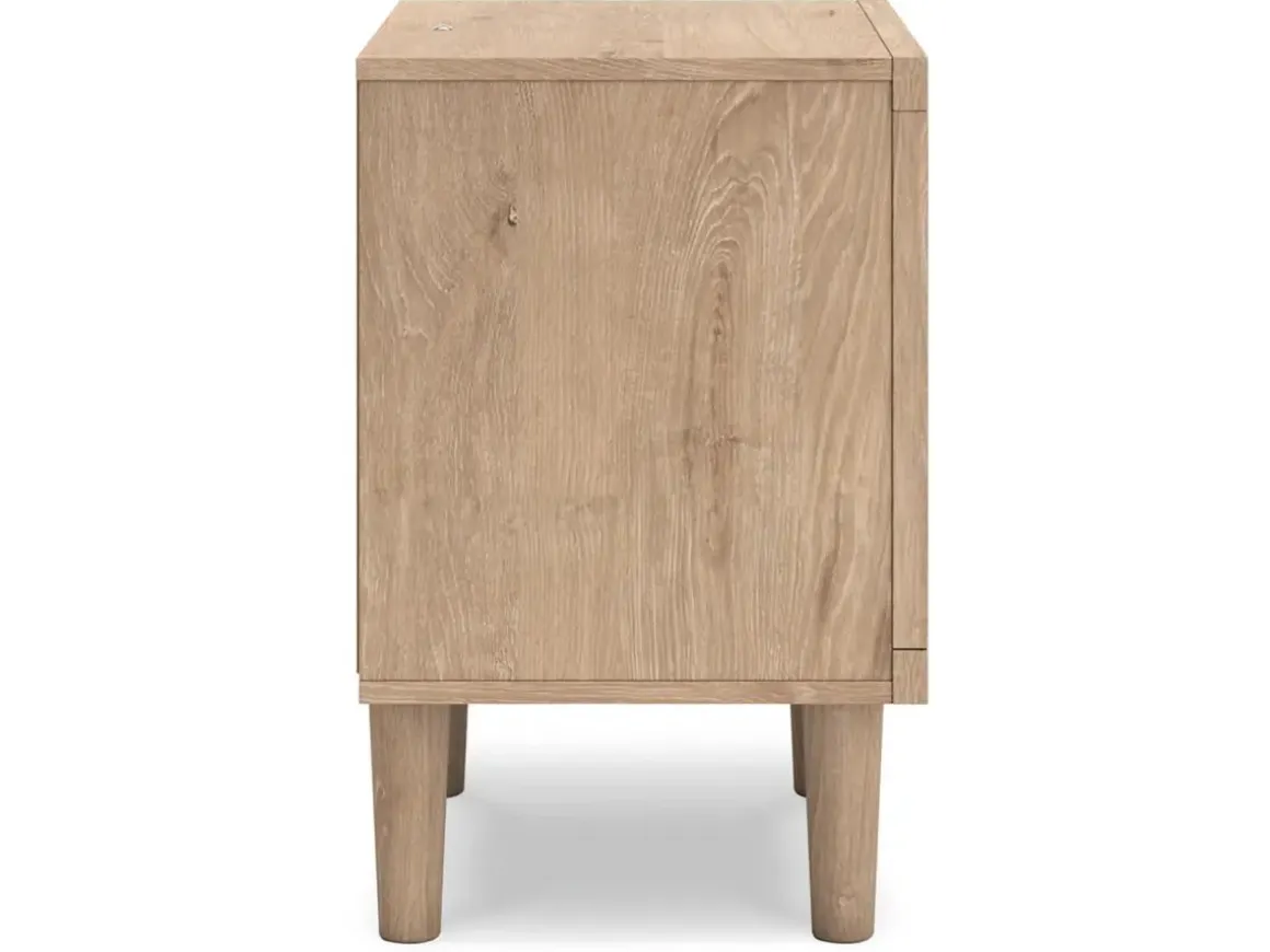 Cielden Nightstand In Tan