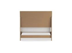 Cielden Panel Bed In Tan, Twin