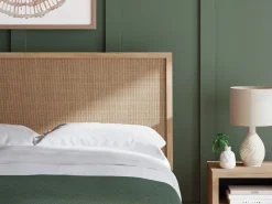 Cielden Panel Bed In Tan, Twin