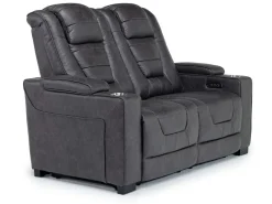 Cody 2 Power Loveseat In Walnut