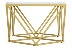 Conner Coffee Table In Marble/Gold