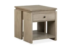 Conrad End Table In Stone Harbor Gray
