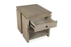 Conrad End Table In Stone Harbor Gray