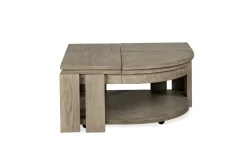 Conrad Lift Top Coffee Table In Stone Harbor Gray