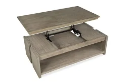 Conrad Lift Top Coffee Table In Stone Harbor Gray
