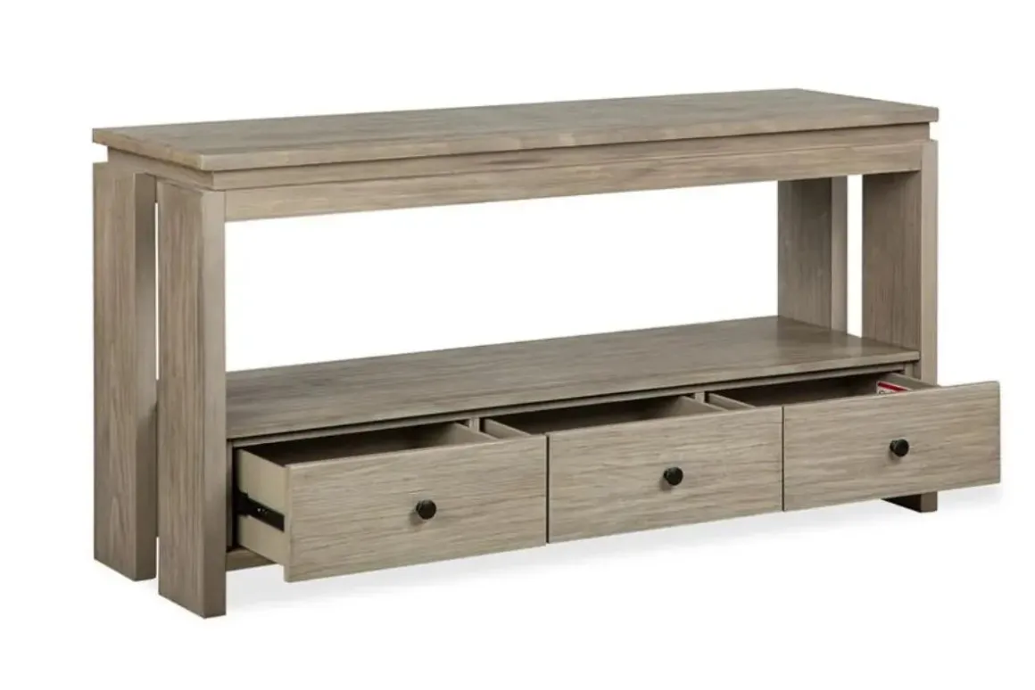 Conrad Sofa Table In Stone Harbor Gray